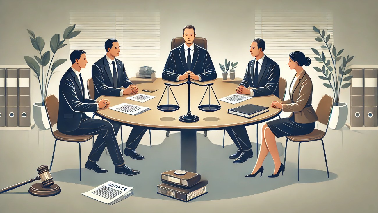 การไกล่เกลี่ยบังคับคดีและแบบฟอร์ม